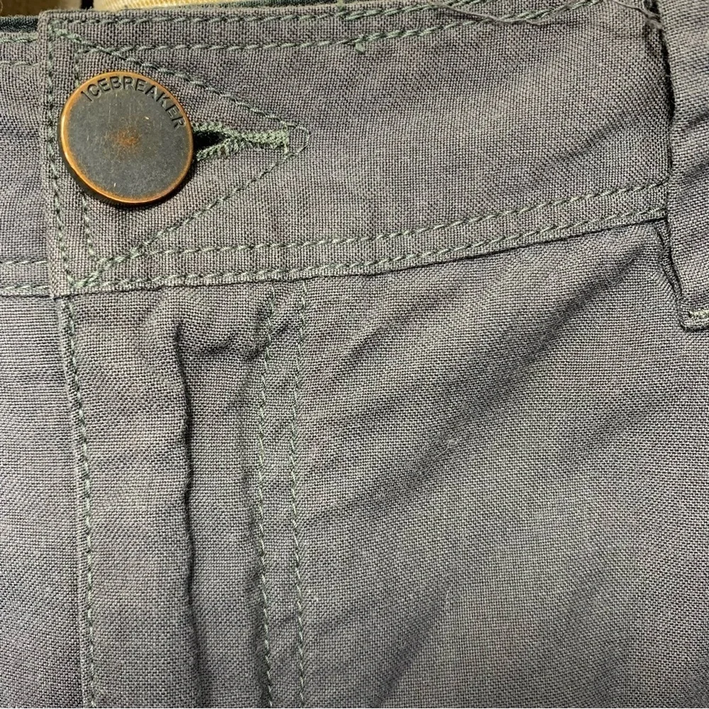 Icebreaker Destiny Skirt Gray Sz 28 Merino Organic Cotton A line Casual Sporty - Picture 6 of 15